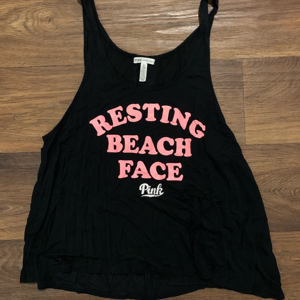 PINK beach tank